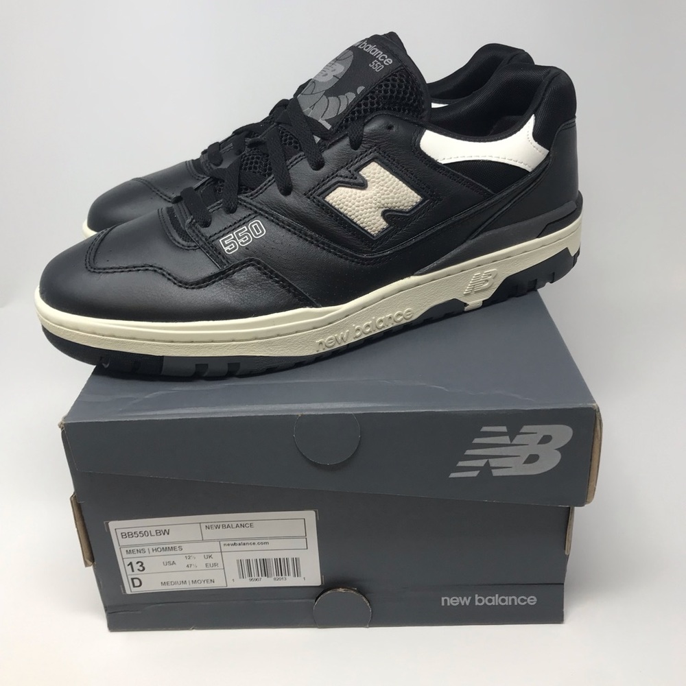 New Balance 550 Panda BB550LBW Size 13